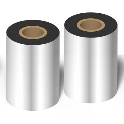 Cinta de tinta de transferencia térmica KOGLEE rayfook Cinta compatible con transferencia térmica para impresoras de etiquetas de transferencia térmica Cinta 2 ancho 110 mm x largo