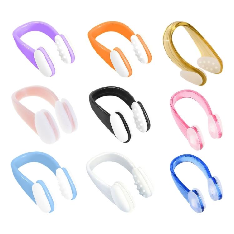 Swimming Nose Clip with Storage Box Silicone Nose Clips Swimming Accessories Swim Nose Plugs for Water Sports