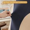 Gaming Chair Cover Dustproof Zipper Closure Contrast Color Stretchable Soft Fabric Elastic Buttom Anti-slip Chair Protective Sleeves for Office Chair