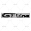 Car GT Line 3D Metal Chrome Zinc Alloy Emblem Car Badge Body Fender Adhesive Emblem for Peugeot GT RCZ 308 508 3008 5008