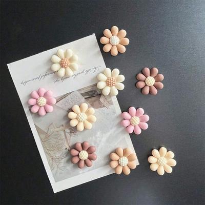 10 Stück Kühlschrankmagnete, Blumen-Kühlschrankmagnete, Kawaii-Dekormagnete, Personalisierter Kühlschrankmagnet für Küche Büro