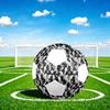 1pc Dogs Crowd Lightweight PVC Training Soccer Ball, Size 5, Suitable for Indoor and Outdoor TrainingGift Y60387