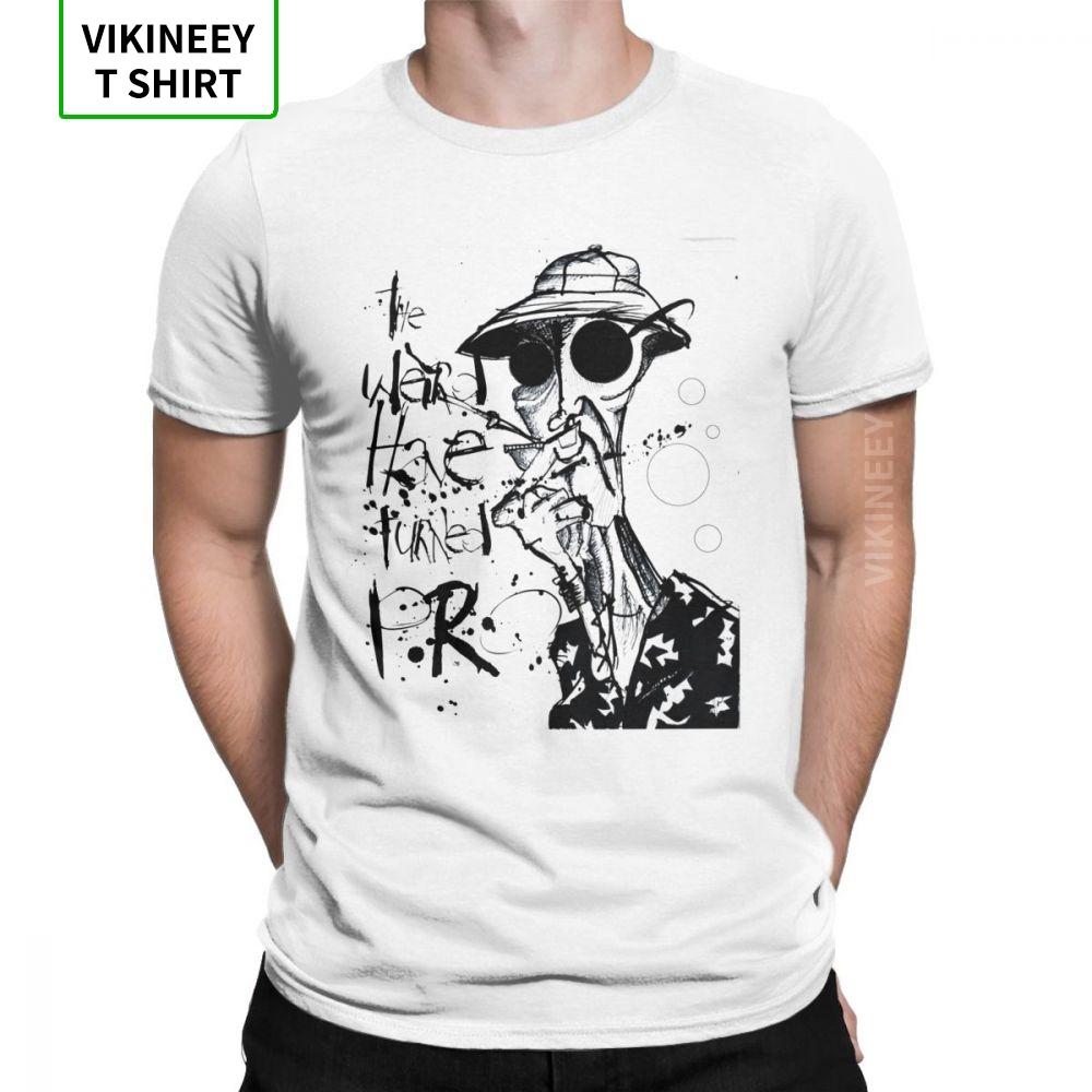 The Weird Have Turned Pro Fear And Loathing In Las Vegas Tshirts Unisex Bat Country Cotton Tee Short Sleeve T Shirt Summer Tops