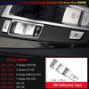 For BMW 5 6 7 Series F10 F07 F01 Car Gear Shift Knob Switch Button Cover Sticker