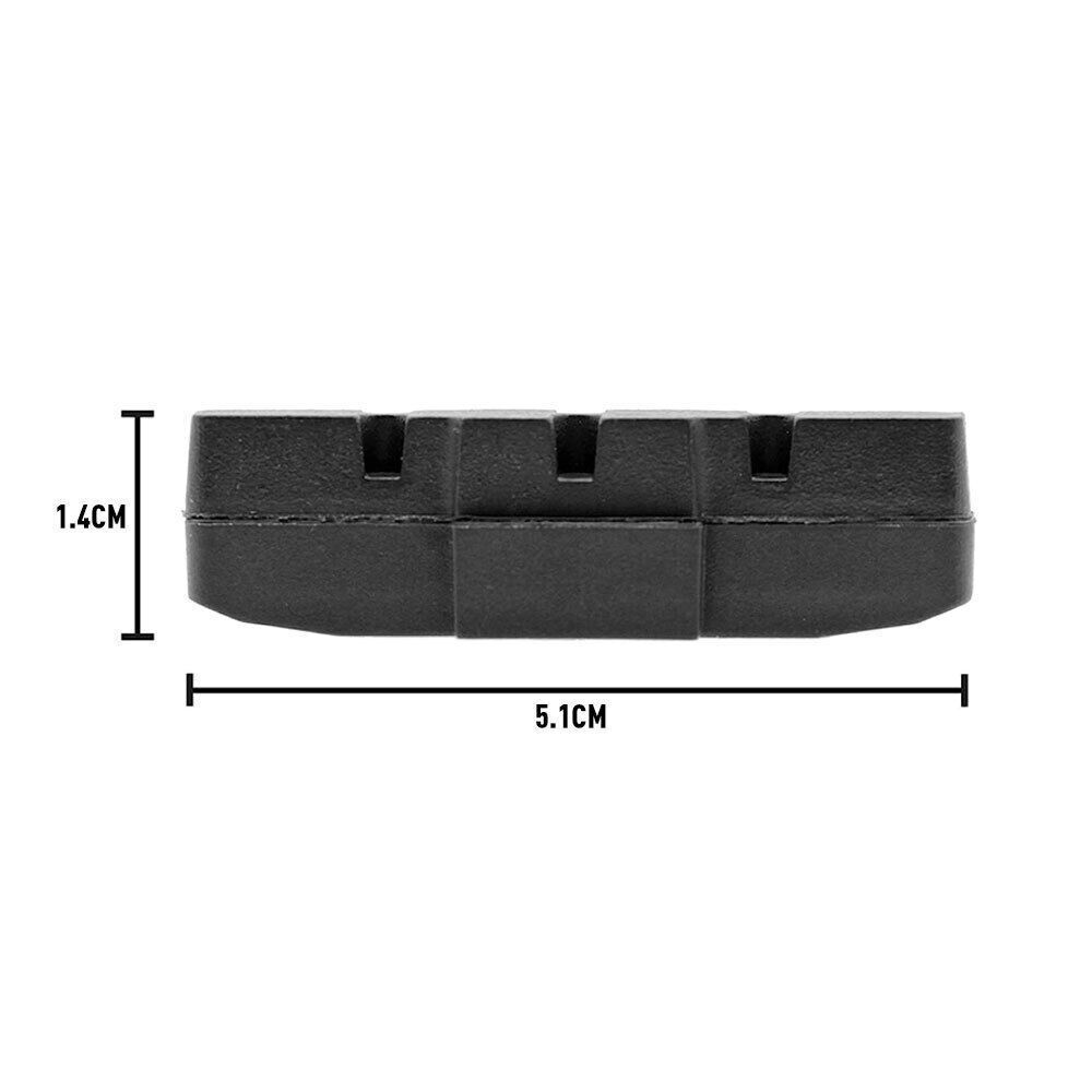 2 Paar Bremsbeläge für Magura Hydraulische Felgenbremsen Hs11, Hs33 Bremsbeläge