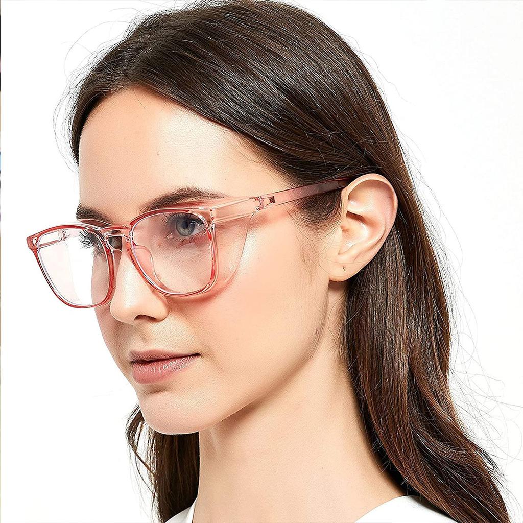 Safe Glasses Anti Splash Pollen Dust Wind Goggles Eye Protection Transparent Cycling Blu-Ray Blocking Women Men Gafes E102