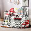 Racing Theme Home Customize Your Name Blankets Comfortable Soft Lightweight Allseason Multipurpose Blanket For Picnics Sofas Offices Beds Living Rooms