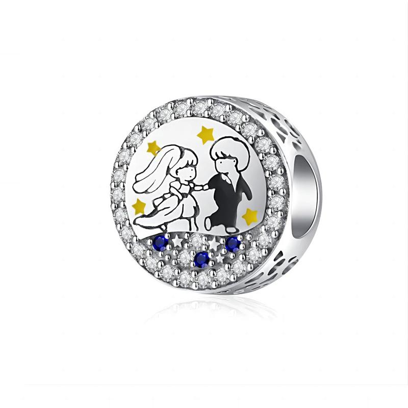 New Heart-Shaped Multiple Series Charm Bead Applicable To Original Plating Copper Jewelry & Diy Making Fine Unique Jewelry Gift