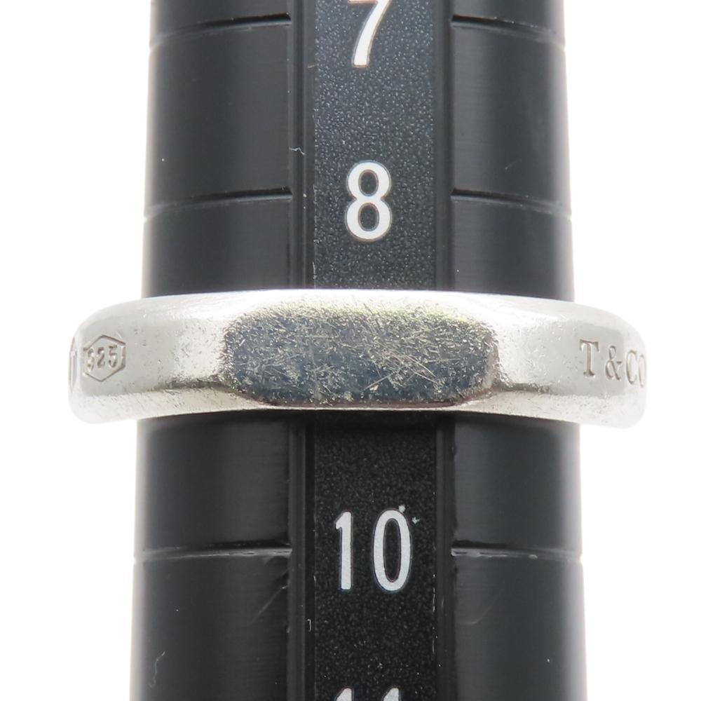 Used TIFFANY&Co. Ring Makers Narrow EU#49 Silver925 5.1g Silver Accessories