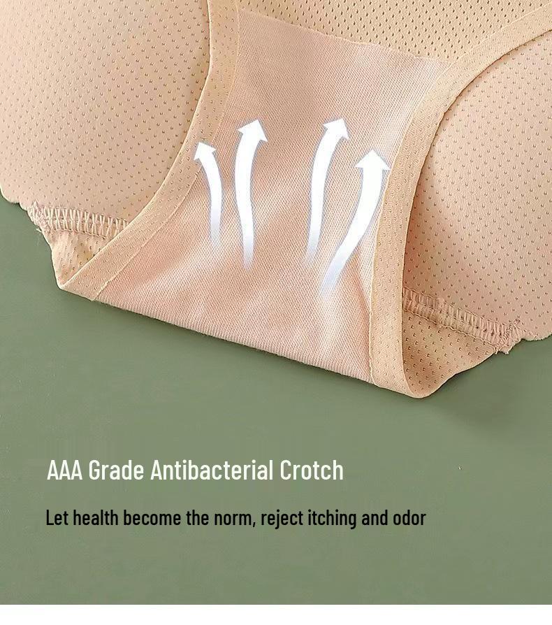 High-Waist Seamless Padded Buttocks Enhancer with Breathable Abdomen Support for Women