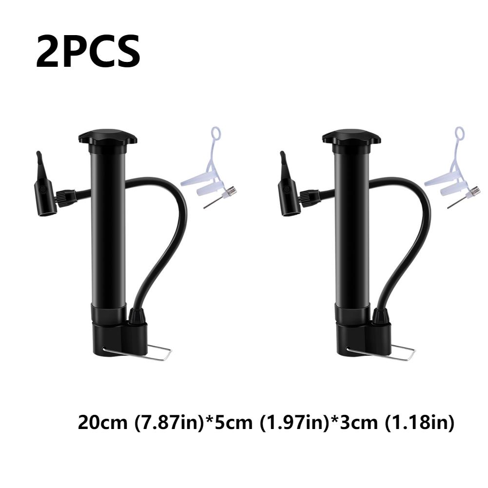Fahrradpumpe Manuell MTB Luftpumpe 80PSI Ballonreifenfüller Leichte Mini-Luftpumpe Fahrradpumpe Fahrradzubehör für MTB