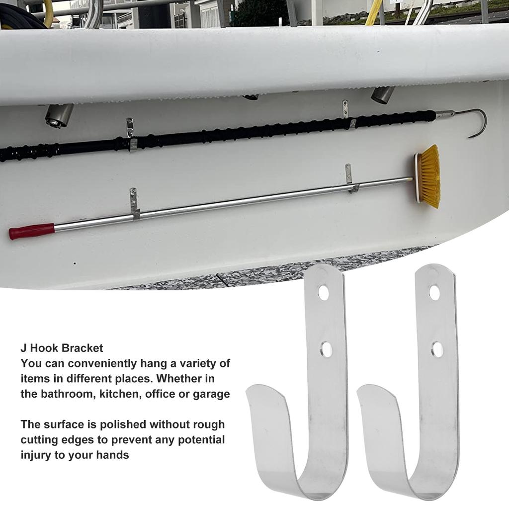 Stainless Steel Hook High Load-bearing Hanger Reliable Hanging Hook For Boat Yacht RV