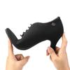 Women's Dance Party Performance High Heels Latin Modern Jazz Lace Up Dance Shoes Teacher Practice Dance Shoes Breathable and Comfortable