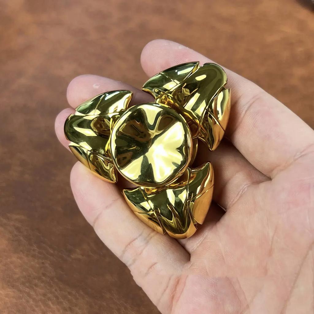 Edc Magnetic Fidget Slider Stainless Steel Haptic Open Armor Spinner Anti Anxiety Sensory Toys Adhd Focus Adults Pocket Size