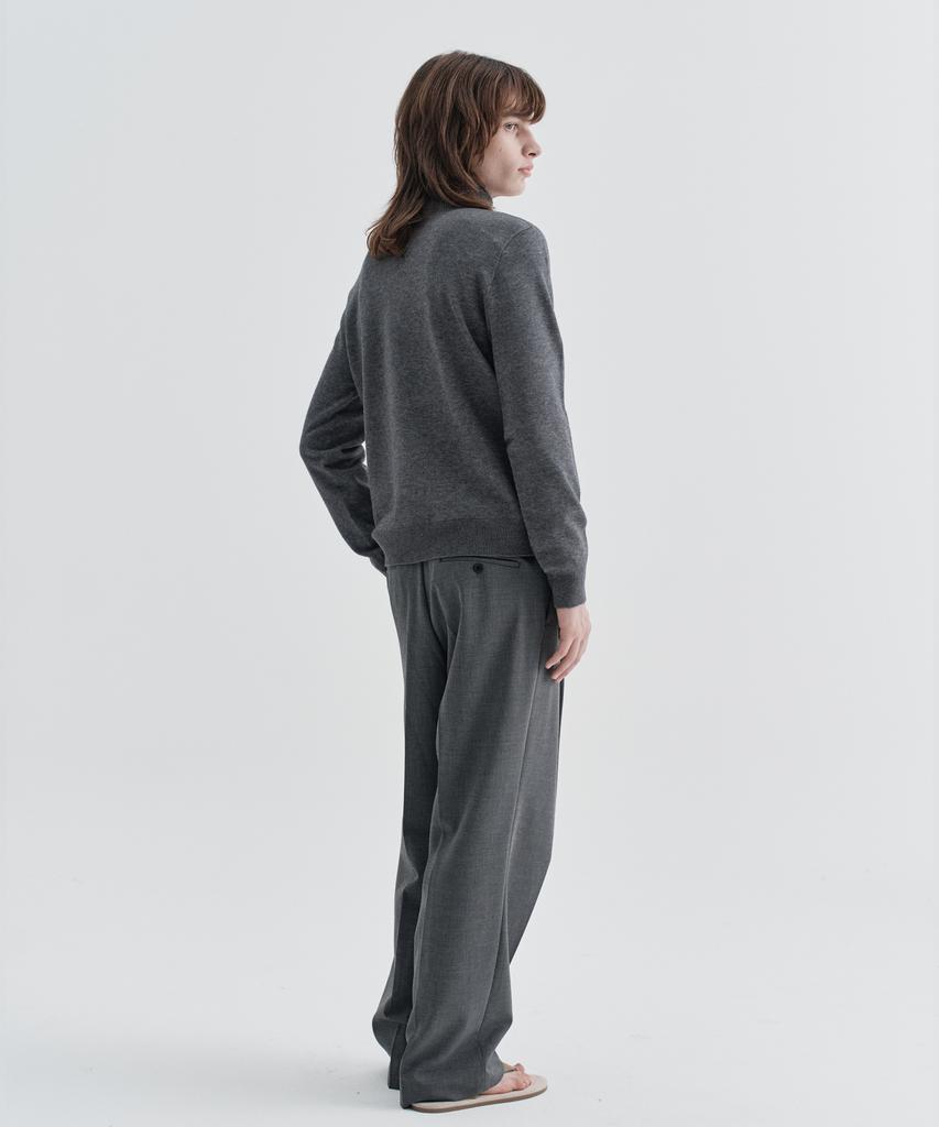 EZIO Seamless Turtle Knit_Charcoal