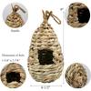 Christmas Halloween Decoration Gift Gardening Decoration Handmade Weaving Hummingbird House Hummingbird House Creative Bird Nest