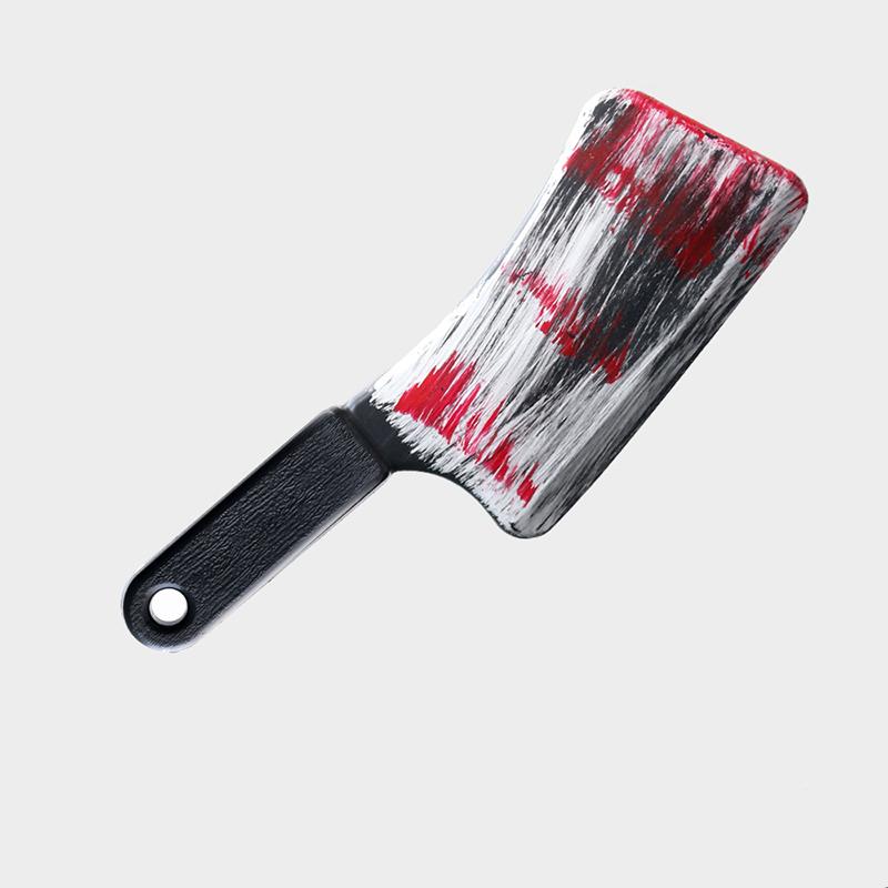 Falešný nůž s falešnou krví Rekvizita Plastová Halloweenská rekvizita Nůž Hračka Pro Scream Rekvizity Nůž Strašidelné Kostýmové Doplňky Make-up Párty