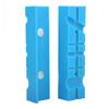 2pcs Multiple Angle Grooves Magnetic Vise Jaw Pads Magnetic Vise Jaw Pads Covers  Jewelry Making