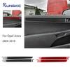 For Vauxhall Opel Astra H MK5 2004 2005 2006 2007 2008 2009 2010 Real Soft Carbon Fiber Sticker LHD RHD Car 2-Door Decor Trim