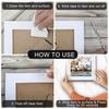 1-3M Nano Double Sided Tape Heavy Duty Transparent Adhesive Strips Strong Sticky Multipurpose Reusable Waterproof Mounting Tape