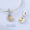 New 925 Silver Sun Stars And Moon Charms Beads For Women Fit Bracelet DIY Birthday Party Jewelry Gifts