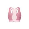 Nike Dri-Fit Colorblock Medium Support Padded Front-Zip Sports Bra Women Underwear Light-Berry FJ7721-634