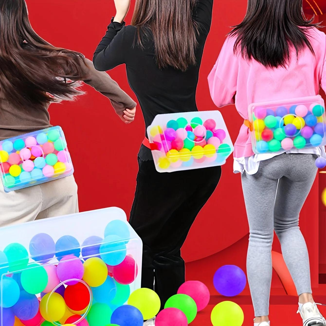 1 Set Fun Family Shaking Swing Balls Game Indoor Outdoor Interactive Shake Ball Box Props