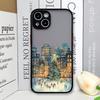 Ins Cartoon Christmas Style Phone Case for Xiaomi Redmi Note 14 Pro Plus 4G 13 12 11 11T 10 Pro+ 9S 8 PRO Streetscape Art Covers