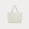 [6th] Letter Reversible Bag - Ivory