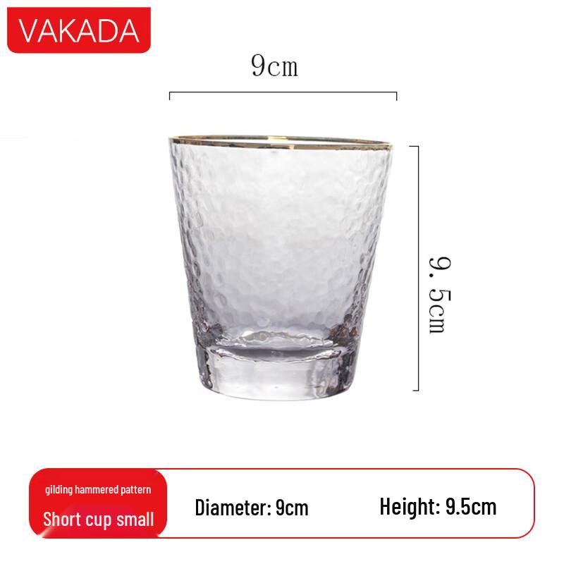 VAKADA High Borosilicate Glass Beverage Cup