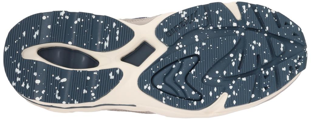 Mizuno Wave Rider 1 Perfect for and Denim Blue X Indigo X Size 2E Sneakers, Commuting, School, Lifestyle, Casual, Wine, 23.0 Cm,