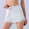 Women's Yoga Shorts, Quick-Dry, Breathable, Loose Fit, Anti-Exposure, Ideal for Spring/Summer Outdoor and Running Activities