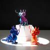 3D-Druck Kirin Beast Chinesischer Drache Glücksbringer Dekoratives Ornament 3D-gedruckte Figuren Spielzeug Desktop-Dekoration Puppe Handwerk Geschenk