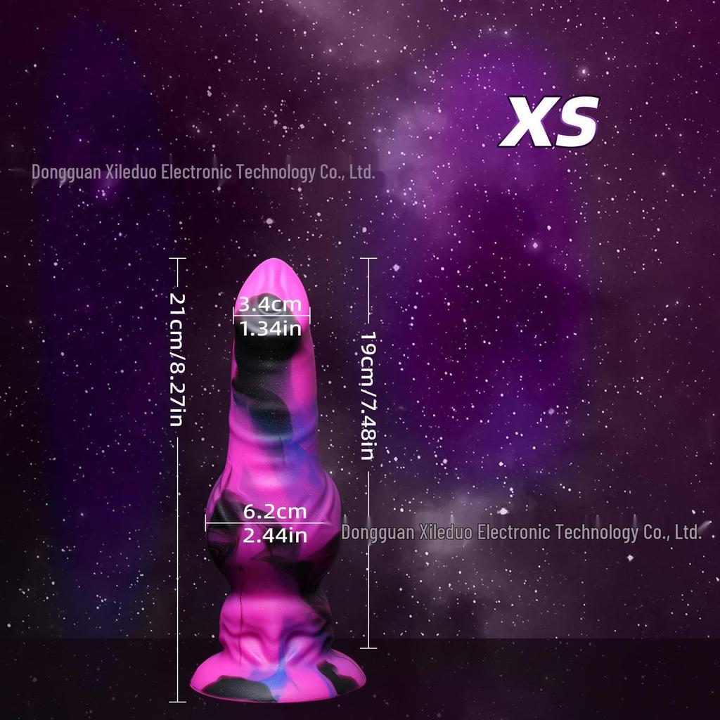 Alien-Themed Silicone Dildo: Soft, Large, Female Masturbator