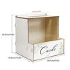 Wooden Wedding Card Box Wedding Money Box Elegant Greeting Card Box Card Holder