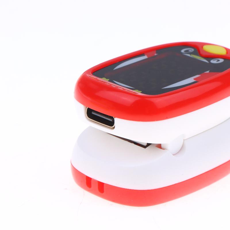 Kids Fingertip Pulse Oximeter Led Display Accurate Fast Reading For Children Health Monitoring Oxygen/Pulse Rate Measurement