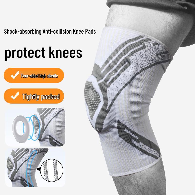 Atmungsaktive Kniebandage für Frühling & Sommer: Elastische Kompression für Basketball, Volleyball und Sport