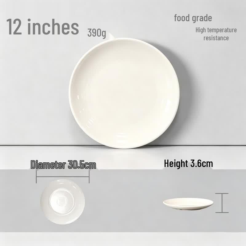 Food Grade Melamine Round Dinner Plate