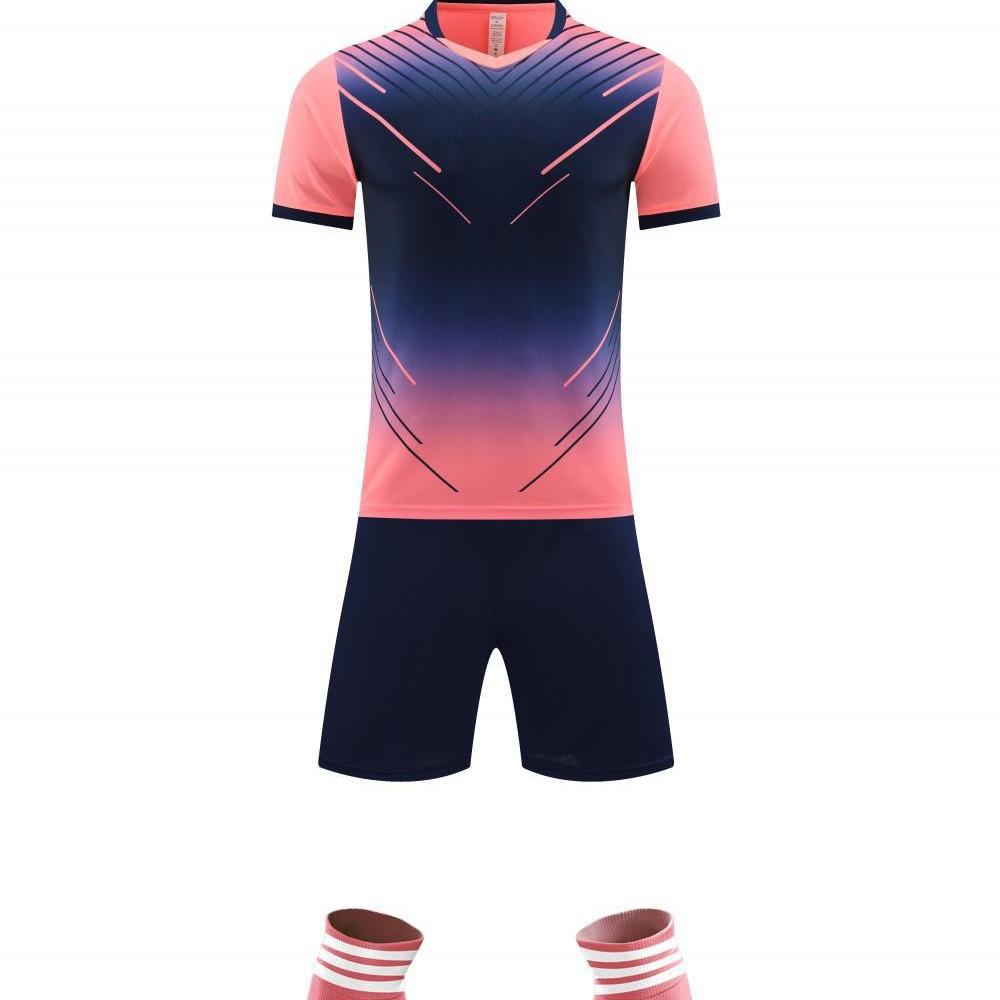 Soccer Uniform Sets, Men'S And Women'S School Games, Performance Uniforms, Competition Training Uniforms, Quick-Drying Fabric Jerseys