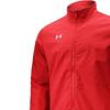 Under Armour Retro Stand Collar Wave Print Sports Woven Jacket Men Jacket Red 22500401-600