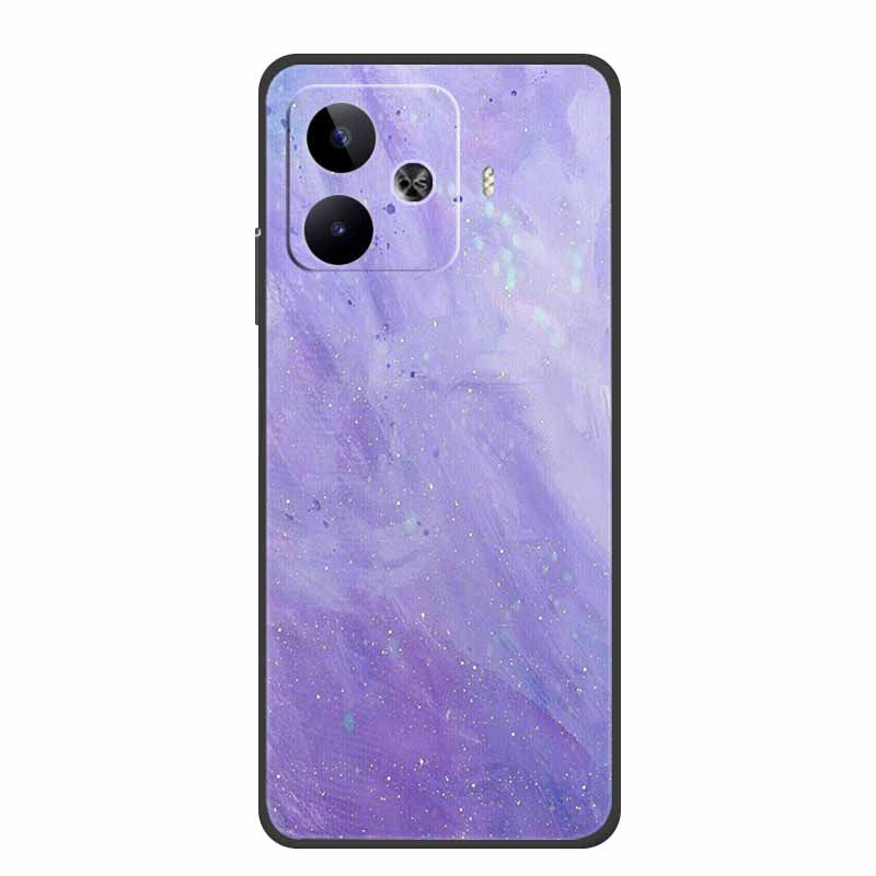 Case For Vivo iQOO Z9 Turbo Marble TPU Soft Silicone Back Cover For iQOOZ9 Turbo V2352A Phone Cases Shockproof Mica Painted Capa