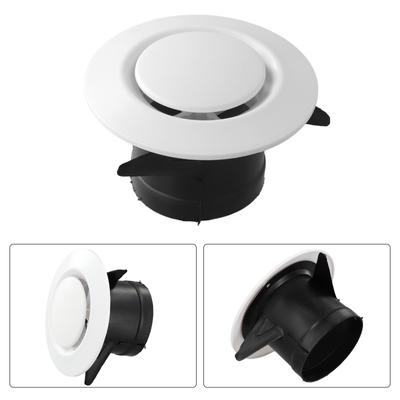 Exhaust Hood Tuyere Ceiling Air Supply Mountable HOT AIR Vent Grille Cover Easy Diffuser Central Air Conditioning Exhaust Vent