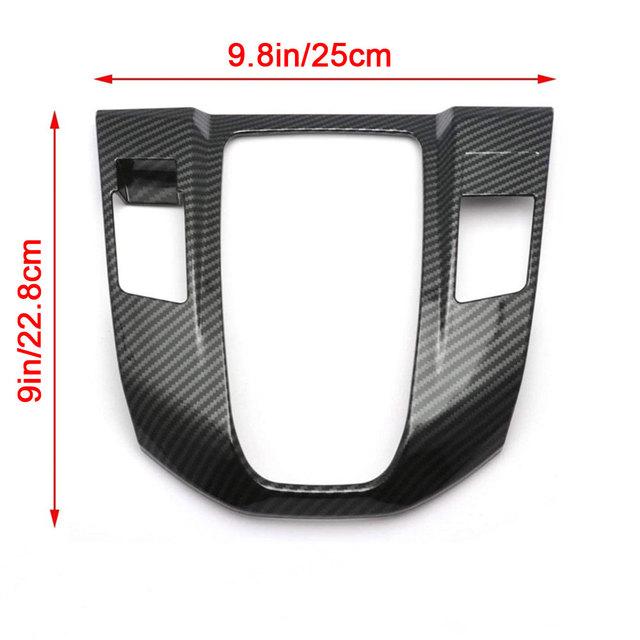 

Carbon Fiber Car Gear Shift Box Panel Cover Trim Protector For Honda CR-V CRV 2017 2018 Left Hand Drive