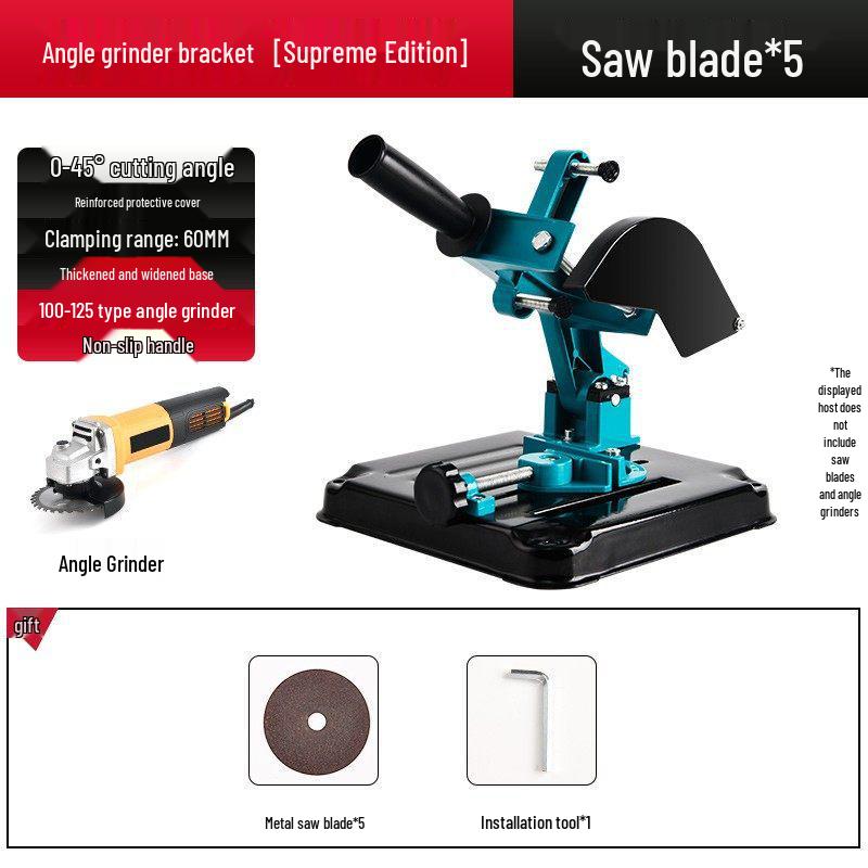 Multi-Functional Angle Grinder Table Saw Stand for Polishing and Cutting