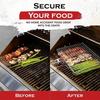 Foldable 304 Stainless Steel BBQ Mesh Grilling Basket Non-Stick Grill Mat Meat Vegetable Steak Tool For Picnic Party Barbecue
