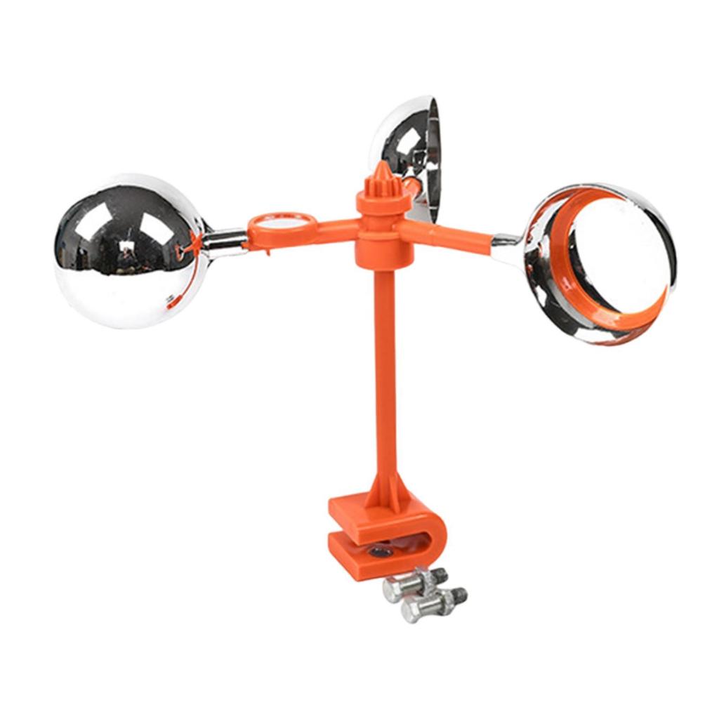 Zasilany wiatrem z obrotem o 360 stopni do ochrony sadu