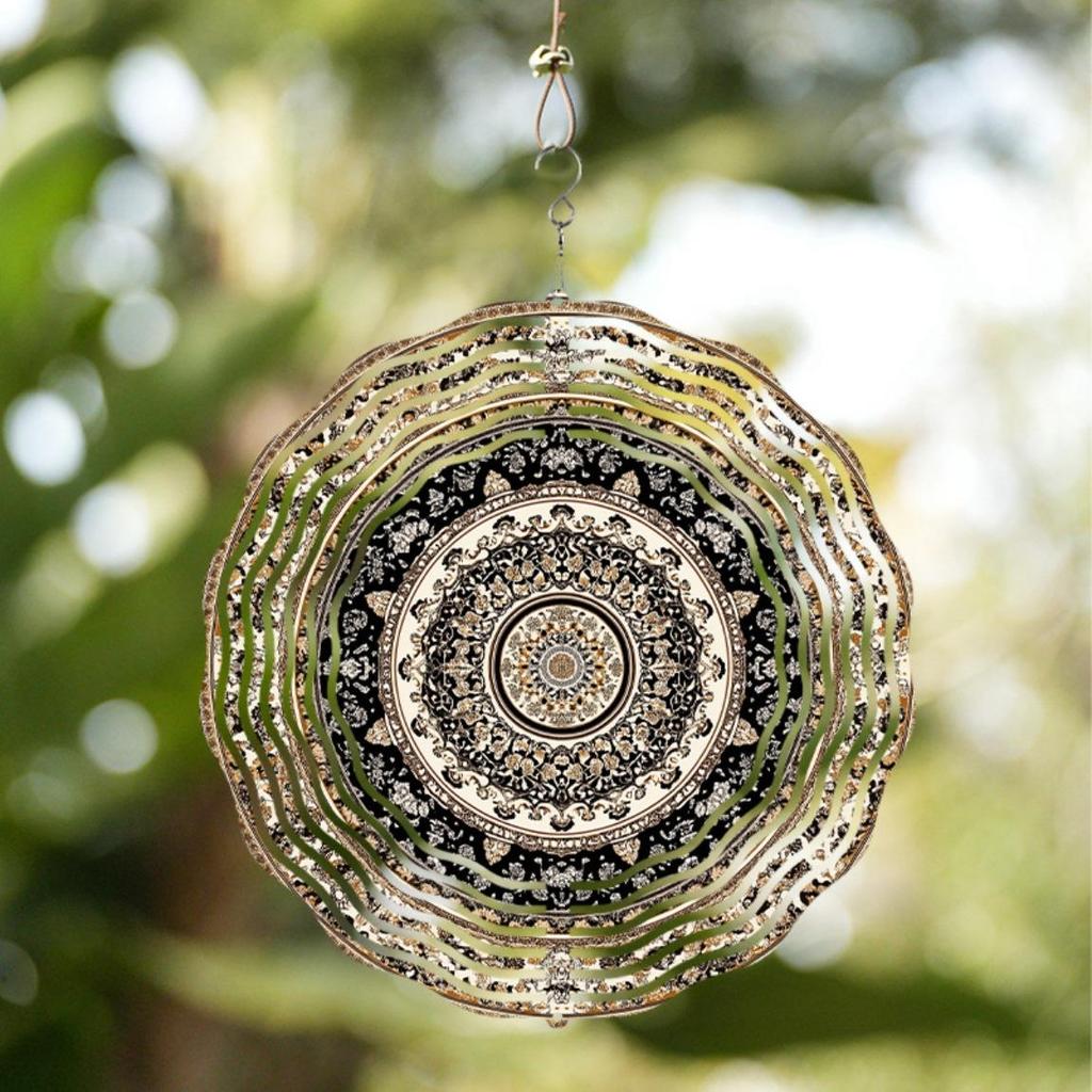 Wielowarstwowy wiatrak do dekoracji domu i ogrodu Styl klasyczny Ozdoba zewnętrzna na każdą porę roku Nie wymaga prądu