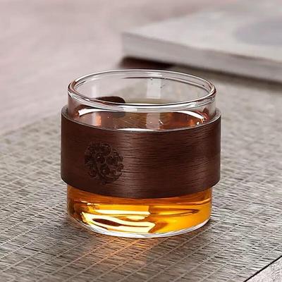 Shangqi Transparent Glass Teacup/Coffee Cup Set