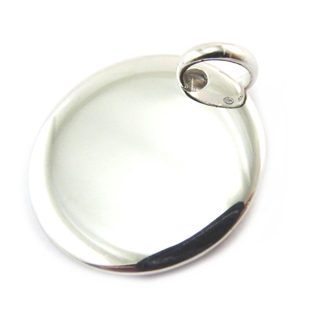 Les Trésors De Lily [N3968] - Pandantiv din argint „Medalie rotundă” (placat cu rodiu) - 20 mm