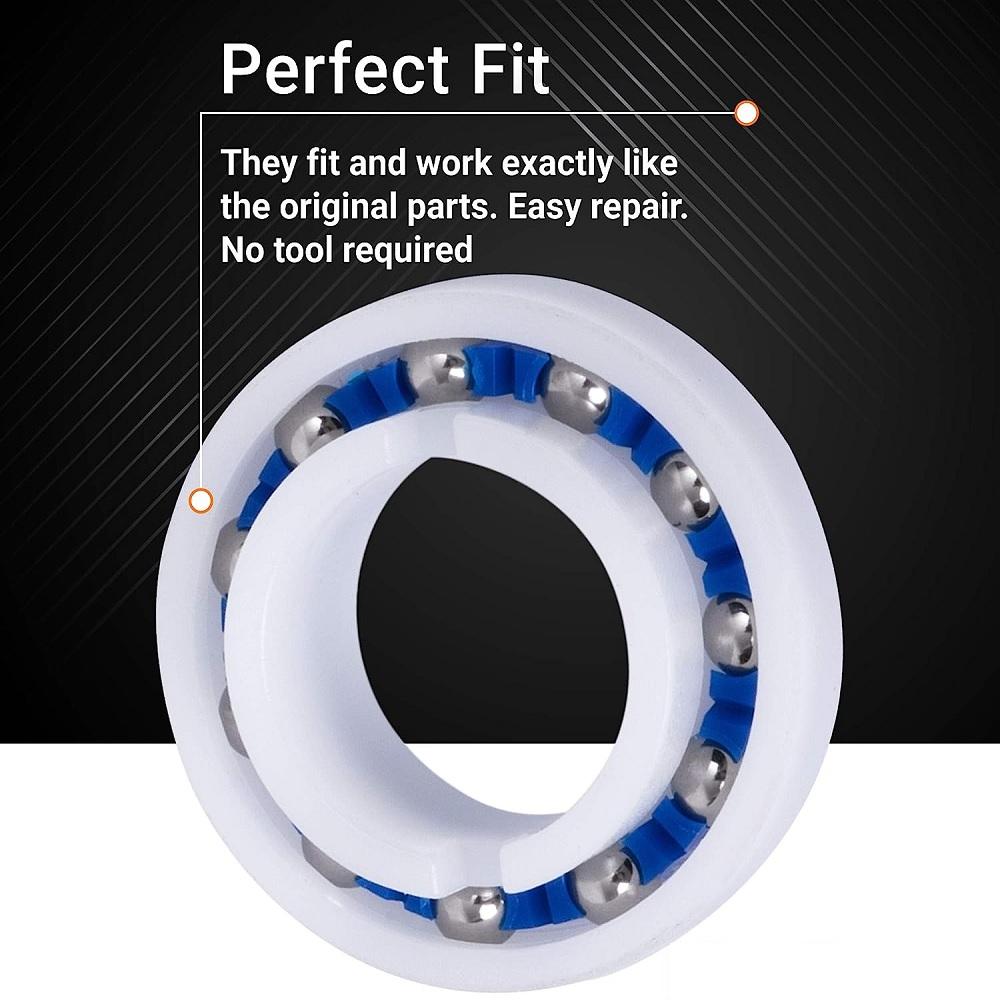 8PCS Ball Bearing Replacement Wheel For Polaris Pool Cleaner 180 280 C-60 C60